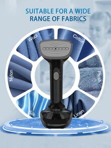 1 件手持式电熨斗，便携式智能服装蒸汽机，紧凑型旅行熨斗，家用挂烫机，迷你蒸汽熨斗，即时加热，智能温控，多档调节，无皱熨烫，适合家庭、旅行、商务旅行，熨烫顺畅，打造精致生活，有白色和黑色可供选择。 - 查看 6