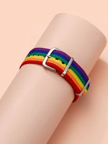 Pulsera a rayas LGBT