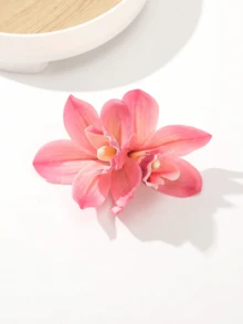 1 件马蹄莲花发夹，甜美海滩度假装饰发饰，女士爪夹，发夹，发夹，发夹，发夹，花朵发饰，女士度假装 - 彩色 - 查看 20