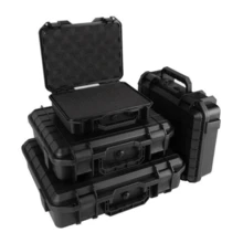 Waterproof Protective Hard Carry Flight Case Camera Equipment Storage Secure Box - Black - View 5