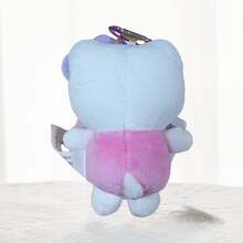 4英寸经典立式钥匙扣，可爱卡通人物钥匙圈，萌系动漫配饰，可挂在包包上，装饰车钥匙，收藏品，送给女孩、青少年、成人的完美生日/节日礼物 - 粉色 - 查看 8