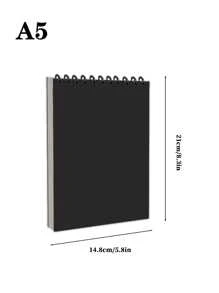 1 عبوة 30 ورقة ، دفتر رسم ، دفتر رسم مربوط بحلزون علوي ، دفتر رسم فني خالي من الحمض للرسم والتلوين والكتابة للبالغين والمبتدئين والفنانين ، للرسم والتلوين والرسم. عودة إلى المدرسة