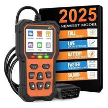 CASALIVA Agold V521 Escaner Automotriz Obd2 40000 Códigos Avería - Naranja - Ver 9