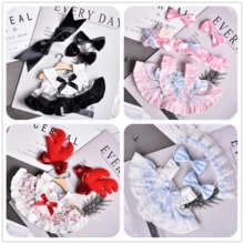 随机娃娃裙,毛绒娃娃衣服(仅衣服,无娃娃) - 彩色 - 查看 9