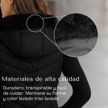 Chaleco de Mujer Nataly Sport – Elegancia Casual y Funcionalidad, Moderno, Ligero y Versátil - Negro - Ver 5