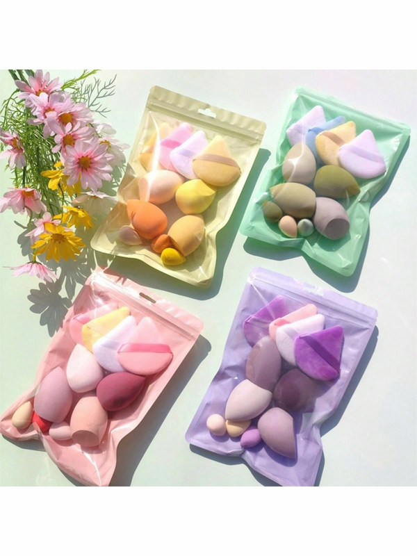 Zestaw 7/11 szt. wysokiej jakości gąbek do makijażu w hurtowych cenach, zawiera dużą i małą gąbkę do makijażu, do makijażu, tanio, do wystroju pokoju, toaletki, podróży, sypialni, akcesoriów do makijażu, puszek, blender do makijażu, puszek do pudru, gąbka do makijażu