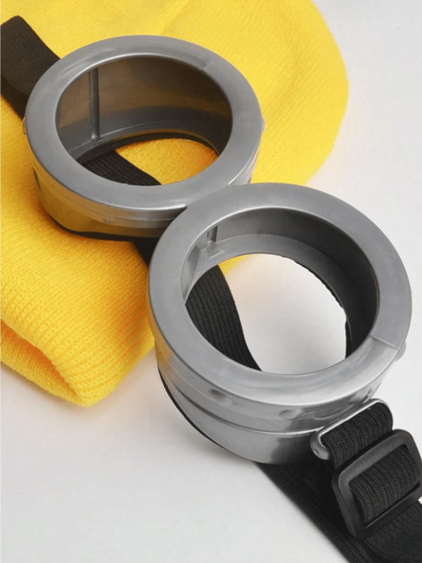 1pc/Set Cosplay Glasses Prop, Halloween Costume Outfit Set, Suitable For Halloween, Christmas, Theme Party Decoration Props, Yellow Character Costume Glasses, Yellow Figure Costume Glasses Prop