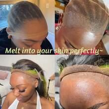 30PCS Whosale Hd Wig Cap, Skinlike Real HD Wig Cap, Ultra-Thin Invisible Brown Sheer Caps For Lace Front Wig Stretchy Stocking Wig Caps Wholesale