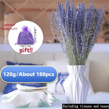 200/300pcs Lavender Bouquet - 3/5 Bundles Of Dried Flowers For Home Decor, Aromatherapy & Photography Props, Pest-Free Processing,Wedding Decoration, Rural Wedding, Bathroom, Bedroom, Yoga Studio | Used For Valentine's Day, Christmas, Thanksgiving, Anniversaries