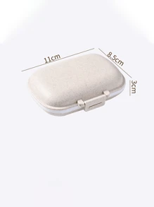 Cutie de pastile portabilă pentru călătorie, organizator de pastile rezistent la umiditate, reutilizabilă, pentru bărbați și femei, planificator de medicamente, husă de buzunar zilnică, pentru a ține vitamine, medicamente și suplimente, accesorii esențiale pentru călătorii acasă, esențiale pentru vacanță, înapoi la școală, organizator de medicamente, geantă de urgență pentru școală, trusă de urgență, geantă de medicamente, geantă de depozitare pentru medicamente pentru exterior, geantă de prim ajutor