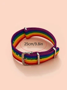 Pulsera a rayas LGBT
