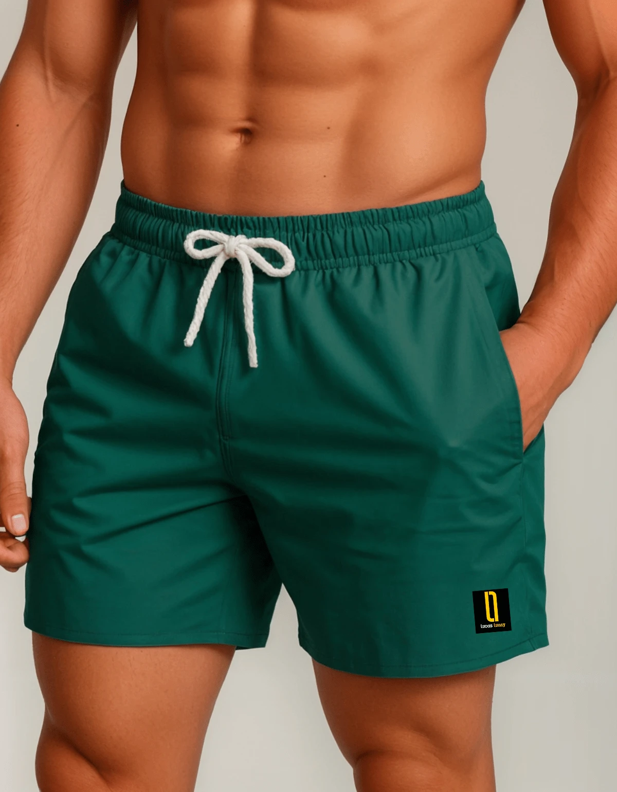 Shorts Shorts Masculino Moda Praia Verão Calor Tecido Premium Lunny Confecções Final de Ano