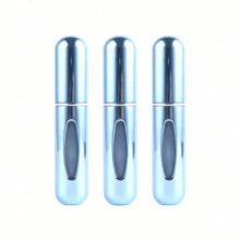 5ml Refillable Travel Perfume Atomizer Spray Bottle, Portable Bottom Filling Perfume Bottle - Màu xanh sáng - Xem 2