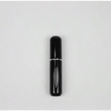 5ml Refillable Travel Perfume Atomizer Spray Bottle, Portable Bottom Filling Perfume Bottle - Màu đen sáng - Xem 2