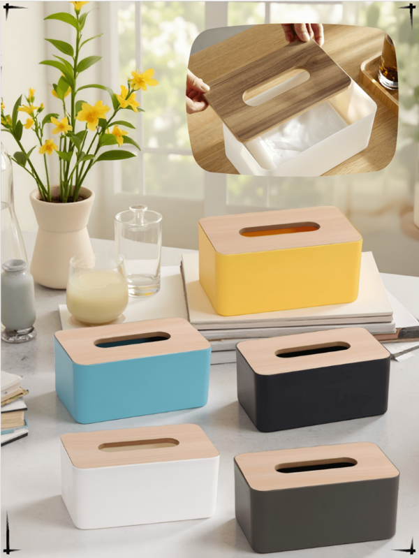 1 Stück schwarze tragbare Box für Feuchttücher und Feuchttücher, Haushaltsartikel, Tisch, Heimdekoration, Heimorganisation und -lagerung, Raumdekoration, Küchenartikel, Küchenhelfer, Kochorganisation, Reise, Urlaub