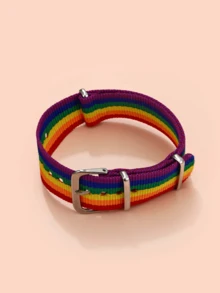 Pulsera a rayas LGBT