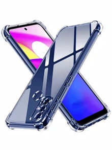 适用于 Moto G10/G20/G30/G41/G51 5G/G52/G82/G60/G62/G71 5G、G14/G24/G24 Power/G34/G53 5G/G73/G84 5G、Edge 50 Fusion、Edge 50 Pro 5G 的纯色 TPU 透明防震手机壳，采用柔软 TPU 边框加固边角，保护摄像头镜头，防水防摔防刮，是春季生日的理想礼物。 - 無色 - 查看 2