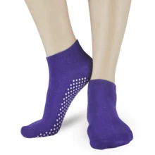 4 Pairs Non-Slip Yoga/Pilates/Workout/Dance Socks - Multicolor - View 5