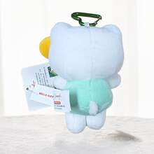 4英寸经典立式钥匙扣，可爱卡通人物钥匙圈，萌系动漫配饰，可挂在包包上，装饰车钥匙，收藏品，送给女孩、青少年、成人的完美生日/节日礼物 - 綠色 - 查看 8