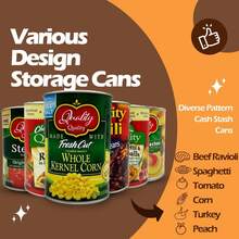 Creative Storage Jar Shaped Storage Box, Hidden Storage Space, Piggy Bank, Hidden Compartment, Secret Safe, Secret Storage, Personalized Storage Box, Can Be Used As A Transfer Safe, Hidden In Kitchen Cabinets, Protects Your Valuables - Such As Jewelry, Cash, Coins, Car Keys - Secure Home Storage, Suitable For Outdoor, Parties, Medicines, Jewelry, Cash And Other Valuables