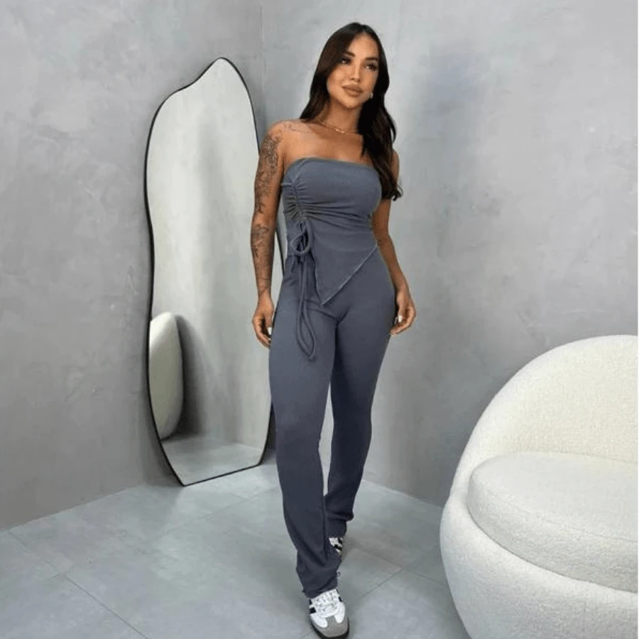 Strapless Set - Gris - Voir 1
