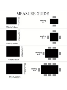 1Pc Christmas Gifts Pattern Polyester Tablecloth, Rectangle/Square Waterproof Table Cover, Waterproof Stain Wrinkle Free, Indoor And Outdoor Table Cover, For Home Bedroom Bathroom Kitchen And Dining Decoration, Perfect For Christmas Holiday Festival Decor Party Supply