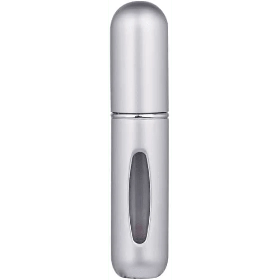 5ml Refillable Travel Perfume Atomizer Spray Bottle, Portable Bottom Filling Perfume Bottle - 亮銀色 - 查看 1