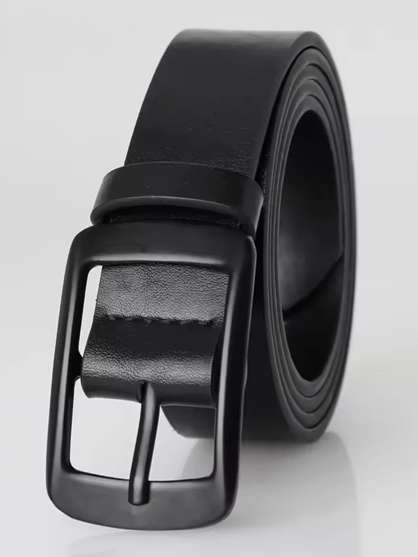 1PC Fashion Luxury Belt For Men PU Leather Belt Metal Pin Buckle High Quality Famous Brand Designer Waist Strap Belts For Jeans Belt Plus Size,For Men Women,For Ideal Giftscasual, Business, Boyfriend Husband Father Dad Men Gift, Daily Wear, Fashion, Teen, Outdoor, Vacation, Athletic, Travel, Street, Boho, Vintage
