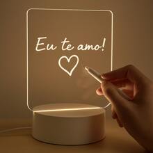3D LED Writing Lamp Desk Lamp With Writing Pen - Blanco - Ver 1