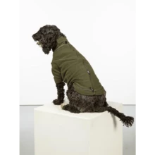 Fleece Dog Jumper - Olive - View 5