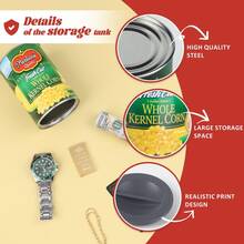 Creative Storage Jar Shaped Storage Box, Hidden Storage Space, Piggy Bank, Hidden Compartment, Secret Safe, Secret Storage, Personalized Storage Box, Can Be Used As A Transfer Safe, Hidden In Kitchen Cabinets, Protects Your Valuables - Such As Jewelry, Cash, Coins, Car Keys - Secure Home Storage, Suitable For Outdoor, Parties, Medicines, Jewelry, Cash And Other Valuables