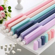 6入組機械鉛筆純色0.5mm/0.7mm,帶有易於握持的三角形握把,適用於學校和辦公室的姿勢矯正 - 彩色 - 查看 19