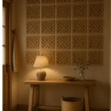 Kit Of 30 Cobogó 20x20 Cm MDF For Home Decoration, Bedroom, Living Room, Immediate Shipping - 交叉 - 查看 2