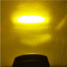 Tecnomoto Faro Auxiliar Led Universal Luz Blanca Y Amarillo - Versión básica - Ver 3
