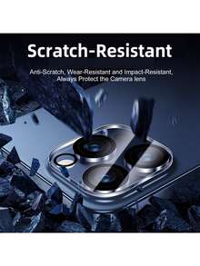 Yezodawee 2pcs High-Definition Tempered Glass Screen Protector, Includes Installation Tool Kit And High-Definition Transparent Camera Lens Protector, 9H Hardness Shatterproof Tempered Glass Film, Auto-Alignment Tool Kit, Compatible With IPhone 16 Pro Max/16 Pro/16 Plus/16E/16/15 Pro Max/14 Pro Max/13 Mini/12/11 Series, Full Coverage, Anti-Fingerprint, Anti-Drop, Anti-Scratch - 1+1 - View 4