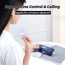 Adaptador de audio de Tipo-C a Lightning, Convertidor de Hembra Lightning a Macho USB C para auriculares - Multicolor - Ver 4