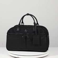 High-End Business Travel Luggage Bag, Multifunctional Handbag, Oxford Cloth Shoulder Tote Bag With Large Capacity, Suitable For Men And Women Travel Bag Duffle Bag Overnight Bag Durable Travel Organizer Cruise Essential Vacation Essentials For Men Women Travel Essential Holiday Essential Travel Must Haves - Black - View 2