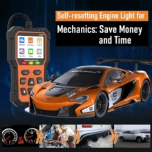 CASALIVA Agold V521 Escaner Automotriz Obd2 40000 Códigos Avería - Naranja - Ver 8