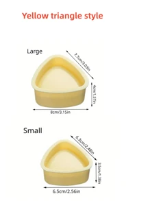 1/2件，寿司模具，三角形寿司制作模具，创意饭团模具，饭团模具，便携式户外寿司便当盒，野餐午餐盒，厨房用具，厨房配件 - 白色 - 查看 5