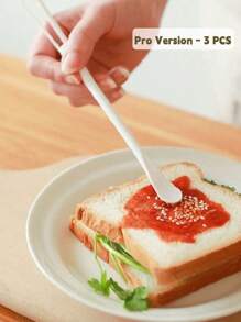 2pcs Eggs Whisk Kitchen Milk Eggs Beater Stick Cake Cream Batter Spoon Mixing Mixer Tools, Easy To Clean, Multi-Use In The Kitchen