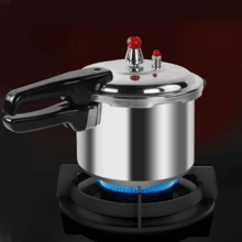 Lislark 3/5/7/9L Pressure Cooker Aluminum 7L/9L Kitchen Outdoor Dining Household Cookware With Double Handles - Silver 3L - View 5