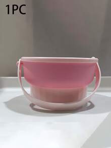 三合一硅胶化妆刷清洁碗，化妆刷清洁垫，化妆刷清洁工具收纳盒，化妆刷清洗碗，用于存放和风干化妆刷、海绵、粉扑