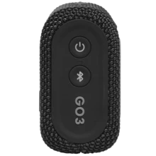 JBL Go 3 - 便携式蓝牙音箱，内置电池，防水防尘 - 黑色 - 查看 7