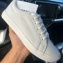 Tênis Sapatênis Masculino Casual Trabalho Estiloso Dia a Dia Jaca Qualidade - Branco - Visão 5