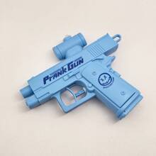 1 st dubbelsidig sprutpistol, trick-omvänd vattenpistol, kreativ praktisk skämtleksak vattenstrid