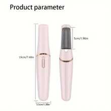 Elektrischer Hornhautentferner, professioneller elektrischer Hornhautentferner, wiederaufladbare tragbare elektronische Fußfeile, elektrisches Hornhautentferner-Set, ideales Geschenk für glatte und weiche Füße - Pflege für harte, rissige und trockene Haut