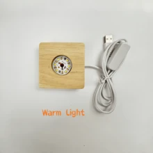 1 Stück/2 Stücke LED Holzlampen Basis Silikon Form Set, quadratische Harz Silikon Form, LED Harz Silikon Form, Harz Silikon Form mit Holz Beleuchtungsbasis, Harz Kunsthandwerk Heimdekoration - Verschiedenfarbig - Übersicht 16