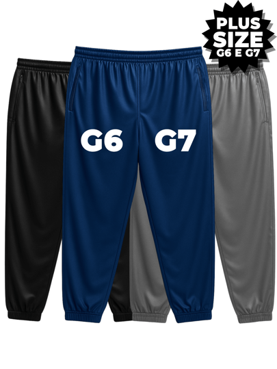 Calça Plus Size Masculina G6 e G7  Cordão    Esportes  Para sair