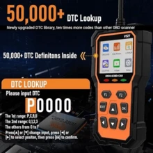 CASALIVA Agold V521 Escaner Automotriz Obd2 40000 Códigos Avería - Naranja - Ver 4