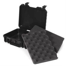 Waterproof Protective Hard Carry Flight Case Camera Equipment Storage Secure Box - Black - View 6